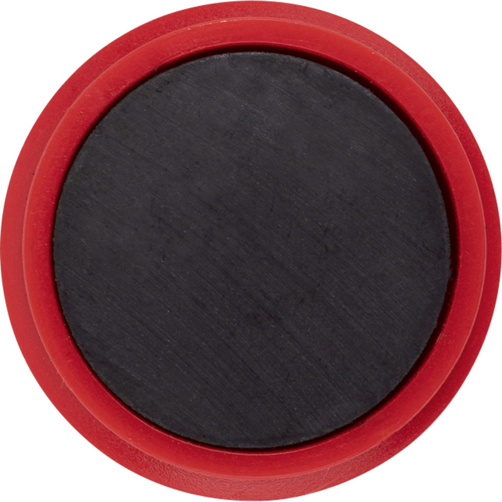 Magnetoplan Magnet Basic Serie (ø) 24 Mm Rund Rot 10 St. 1862406