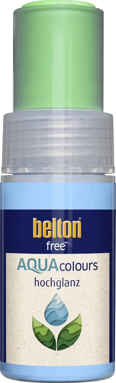 Belton - Free Lackstift 9 Ml Gelbgrün Hochglänzend Ral 6018 Lack Korrekturstift