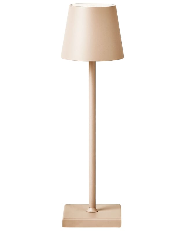 Kabellose Led Tischlampe Baceiro Metall Orange