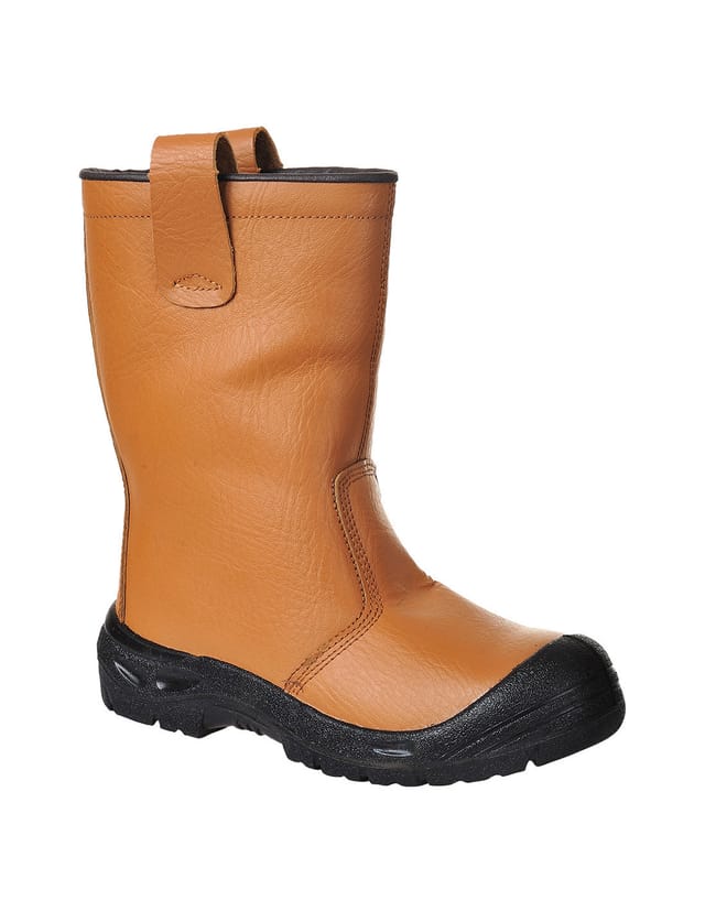 Rigger-stiefel S3 Ci Mit Überkappe Farbe: Bronze Größe 38 - Portwest