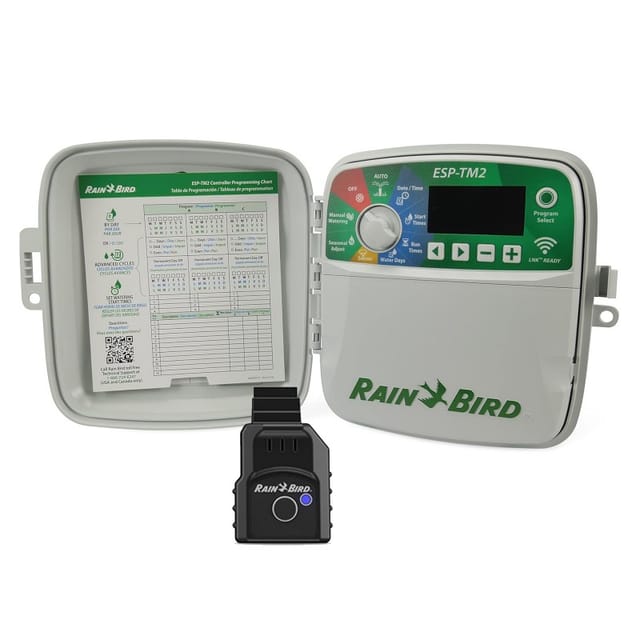 Rain Bird - Wifi-bewässerungsprogrammierer Esp-tm2 6 Außenzonen + Lnk