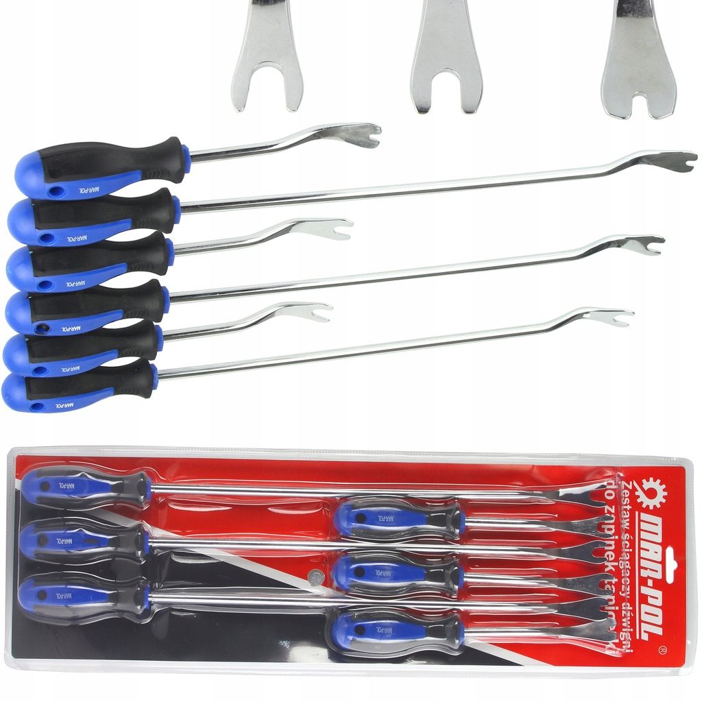 Werkzeug Mar-pol M57445 6 Stück Stahl Ergonomische Griffe