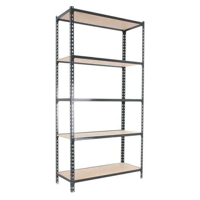 Simonrack Metallregal Anthrazit Holz Robust