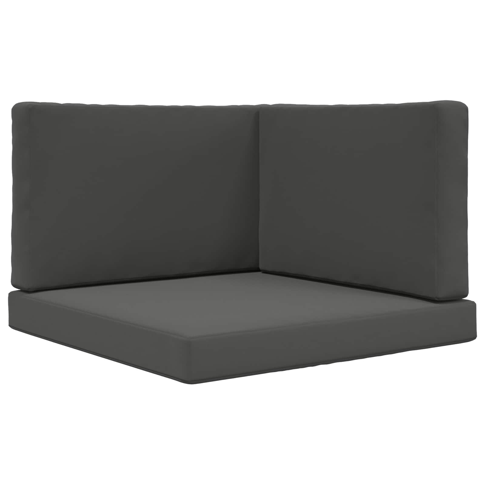 Sofakissen Für Draußen Polyester Anthrazit 80 X 80 Cm Vidaxl