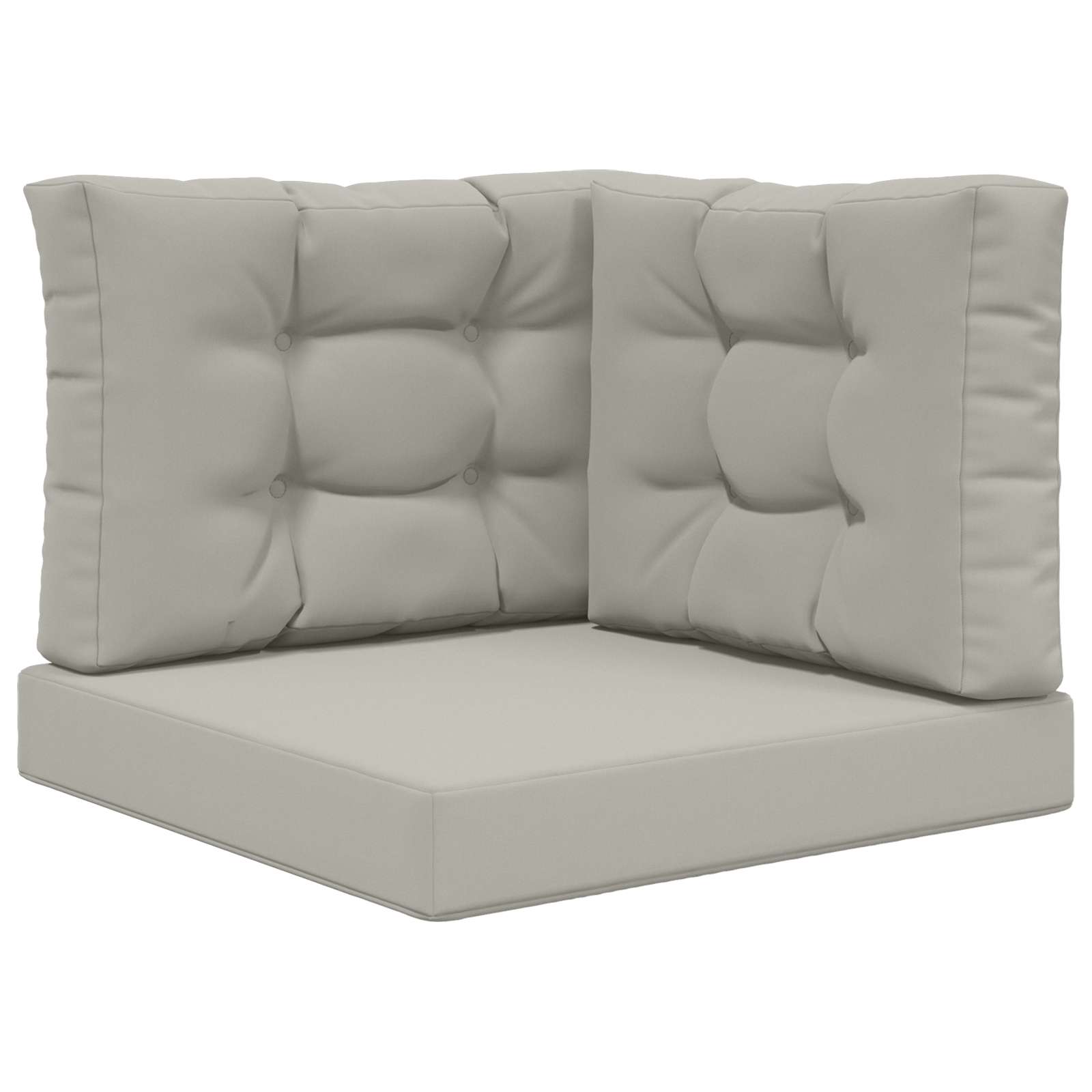 Sofakissen Für Draußen Polyester Grau 60 X 60 Cm Vidaxl