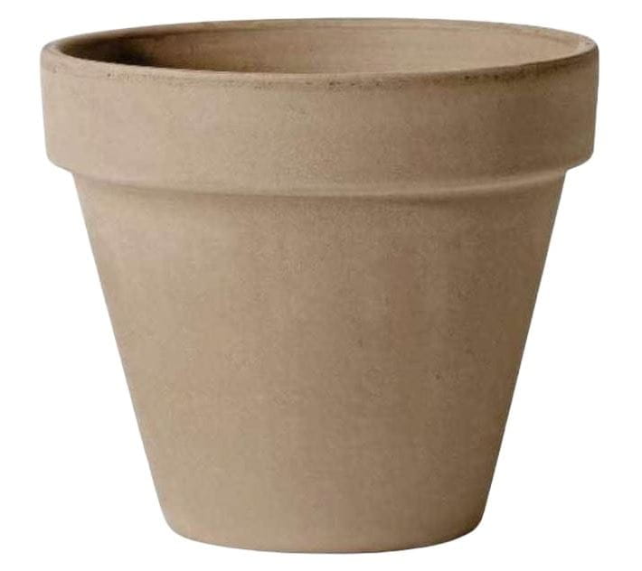 Keramik-blumentopf, Vulkangrau, 11 Cm