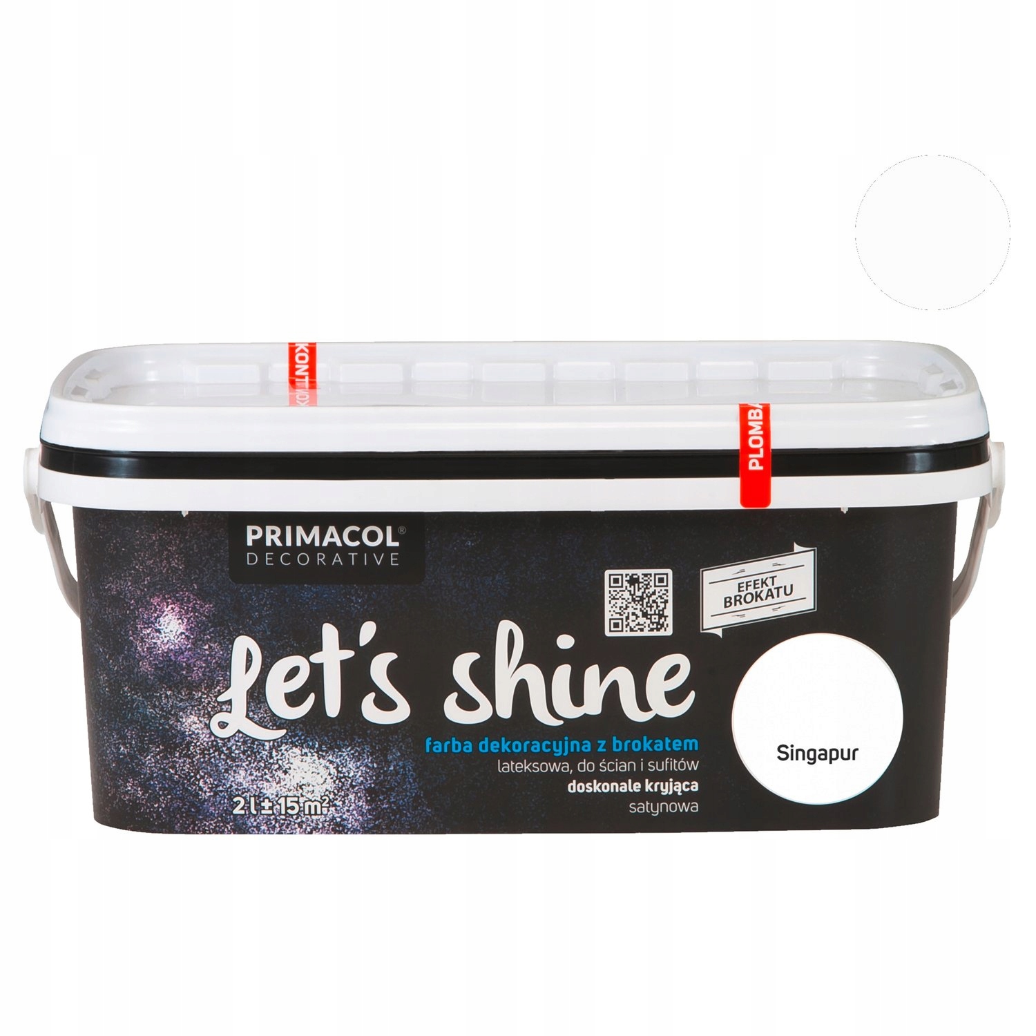 Primacol Dekorative Farbe Let's Shine Singapur 2 L 1 Stück.