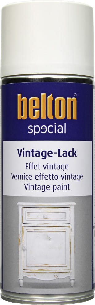 Vintage Lackspray 400 Ml Kalkweiß Sprühlack Buntlack Spraylack - Belton