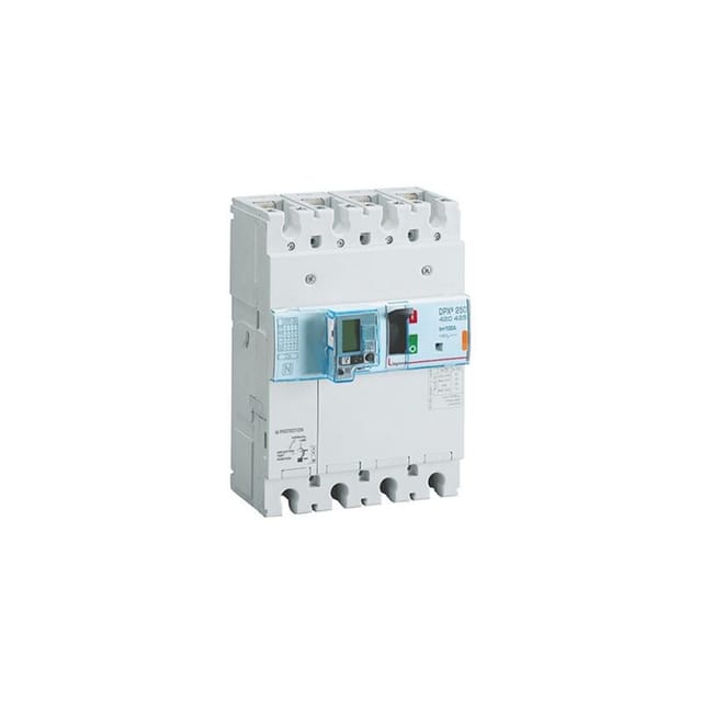 420425 Leistungsschalter Dpx³ 250 - Elektro Diff Mit Messeinheit - 25 Ka - 4p - 100 A - Legrand