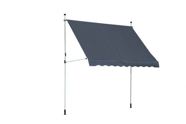Balkon-markise 3 X 1,3 M Grau Markisen - Trendline