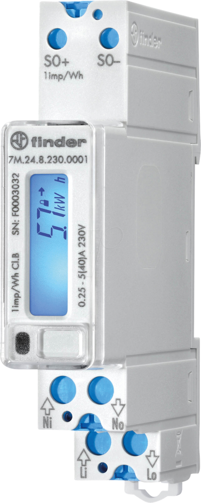 Finder - Wechselstromzähler 7m2482300001