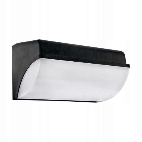 Ideus Gartenwandleuchte Weiß, Schwarze Integrierte Led-lichtquelle 10 W 1 Stück.