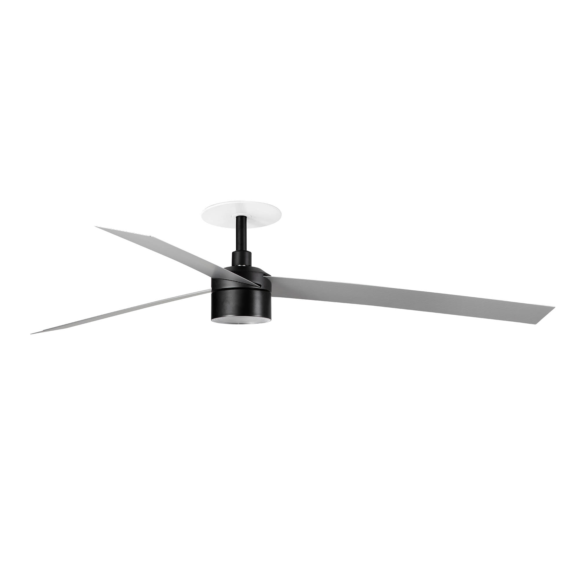 Cruiser Recessed Tek Xl Ventilatore Nero/aluminium 3000k
