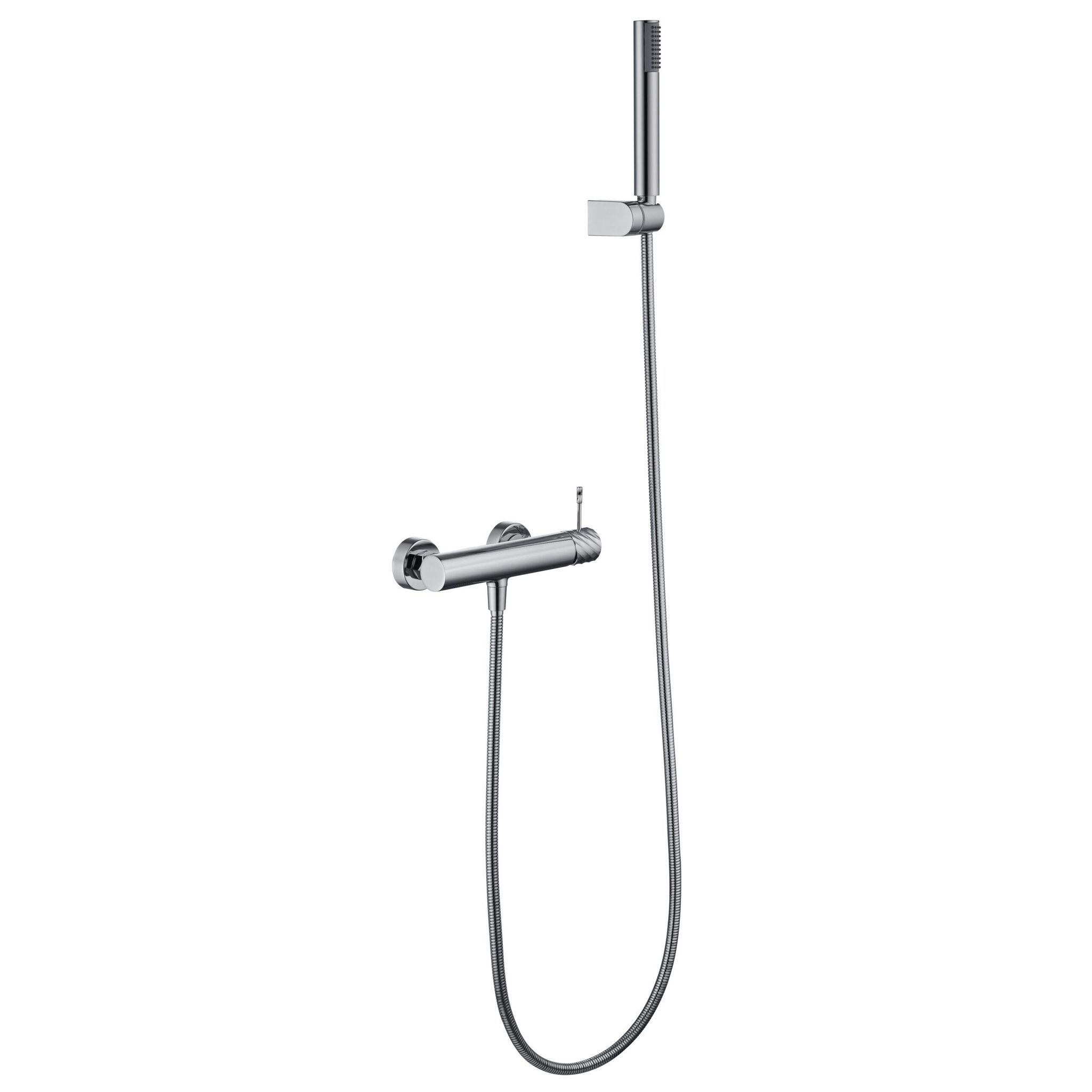 Imex Set De Ducha Monomando Cromo Diseno En Materiales Resistentes Y Duraderos Acabado Cuidado Bless