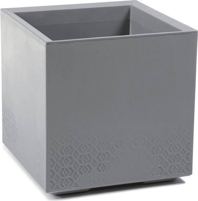 Karo Eco Blumentopf Grau 36 Liter Langlebig