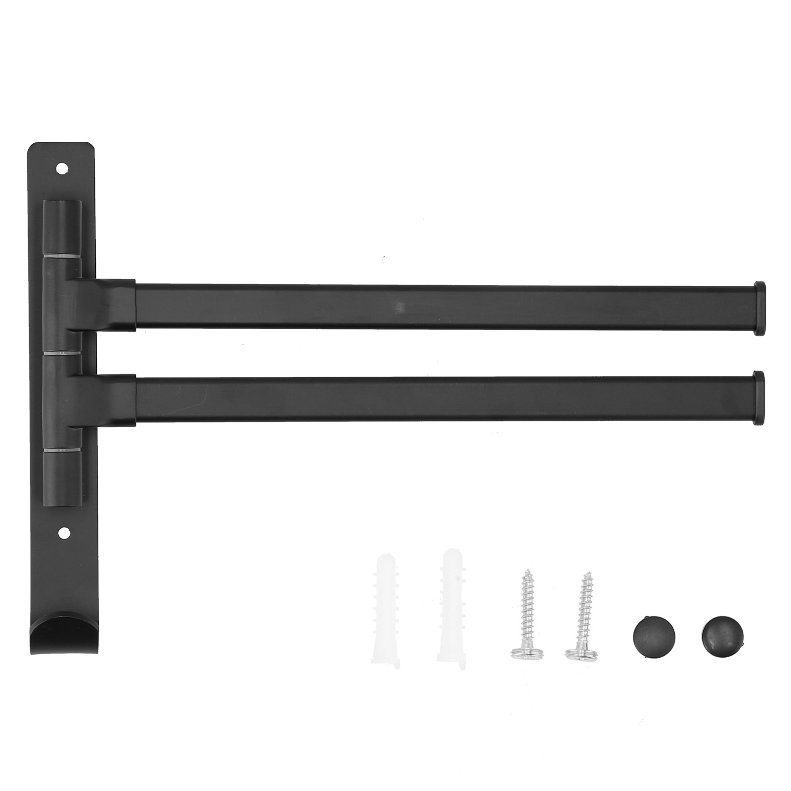 Handtuchhalter, An Der Wand Montiert, Drehbar, Zusammenklappbar, Platzhalter Aus Aluminium Für Badezimmer