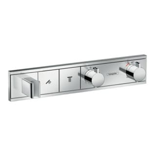 Rainselect - Thermostat-duscharmatur - Unterputz Für 2 Verbraucher, Verchromt 15355000 - Hansgrohe