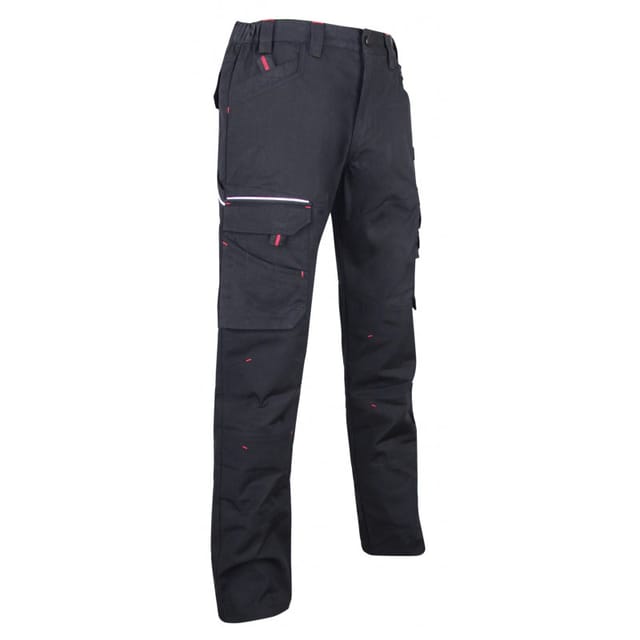 Lma - Arbeitshose Canvas - Basalt Schwarz - T56 - 1425-56