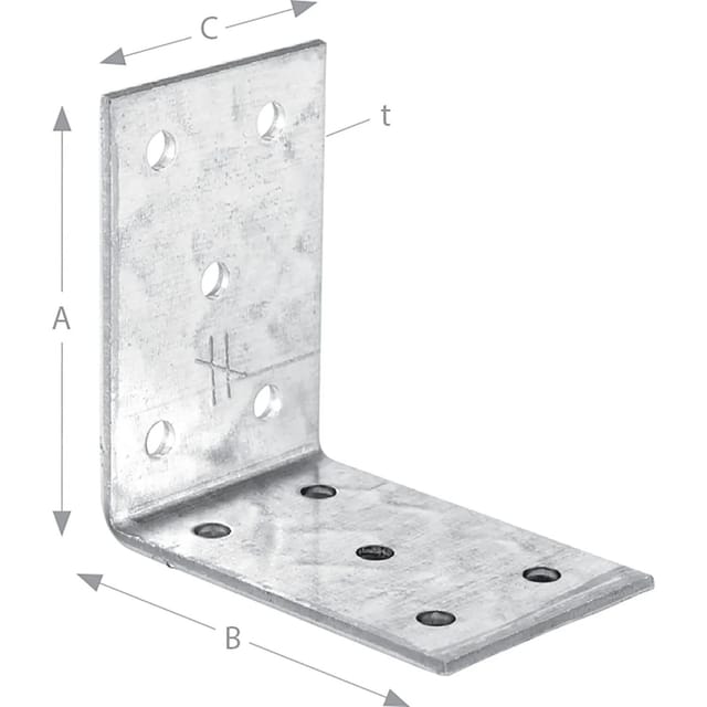 Simpsons - Simpson Winkelverbinder Anp 40x40x2.5x40mm Feuerverzinkt ( Anp254440 )