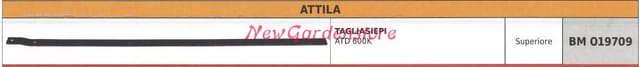 Attila Atd 600k Heckenschere Obermesser 019709