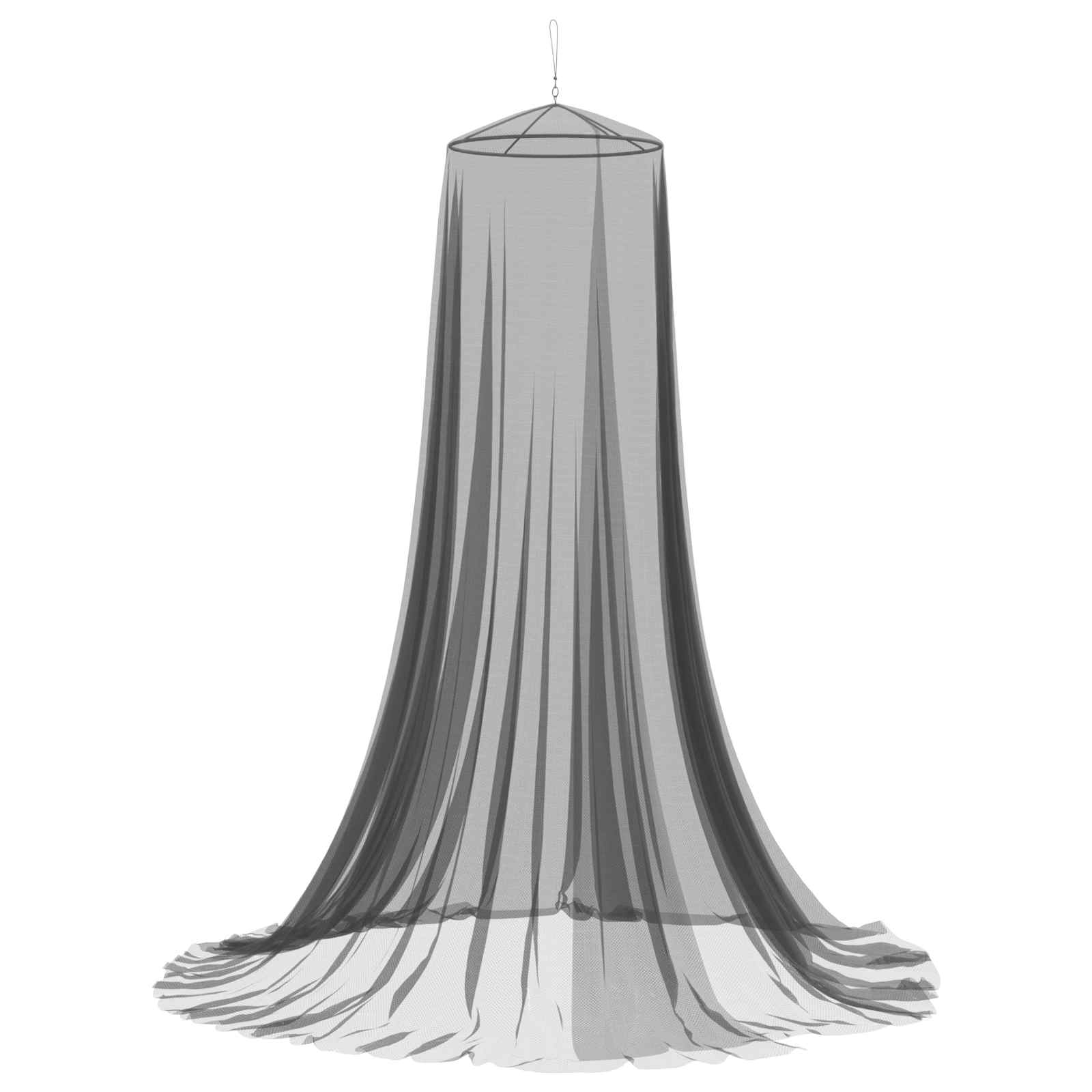 Moskito-netz Für Das Bett 156 Mesh Schwarz ⌀56 X 220 Cm Vidaxl