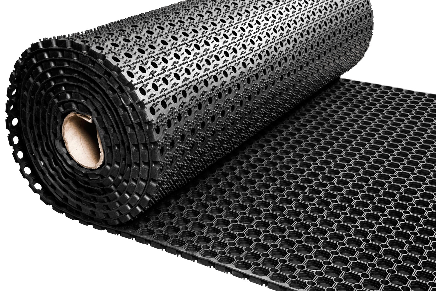 Gummiringmatte – Meterware – Dicke 16 Mm – Breite 120 Cm