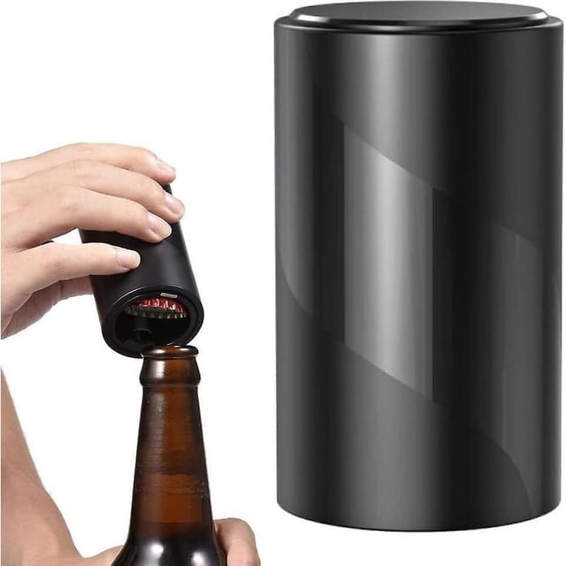 Automatischer Magnetischer Flaschenöffner, Flaschenöffner Mit Druck- Und Zugmechanismus, Automatisches Küchenzubehör Für Zuhause, Bar Und Restaurant
