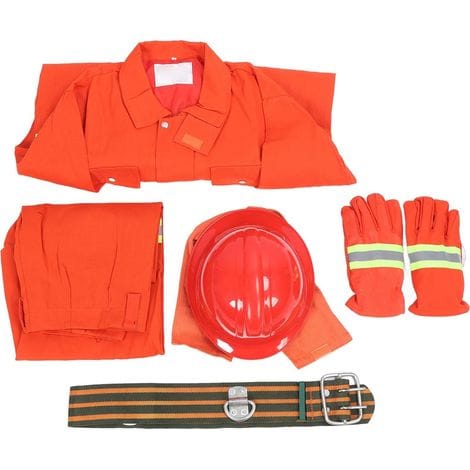 Feuerfester Anzug Typ 97 Reflektierender, Flammhemmender, Wärmeisolierender Arbeitsoverall M Hitzebeständiger Schutzanzug Flammenhemmender Overall