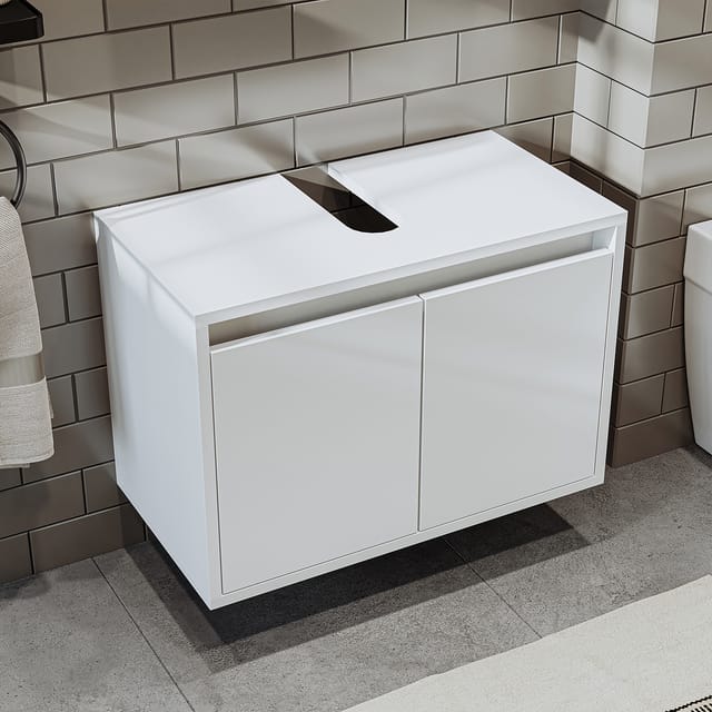 Roomart Melona-s1-65 Badmöbel Unterschrank 65 Cm Weiß