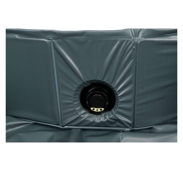 Hundebecken, Abmessungen: Ø 120 × 30 Cm Farbe: Hellblau/blau