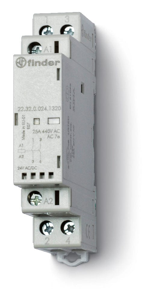 Finder - 22.32.0.024.1320 Installationsschütz 2 Schließer 250 V/ac, 440 V/ac 1 St.