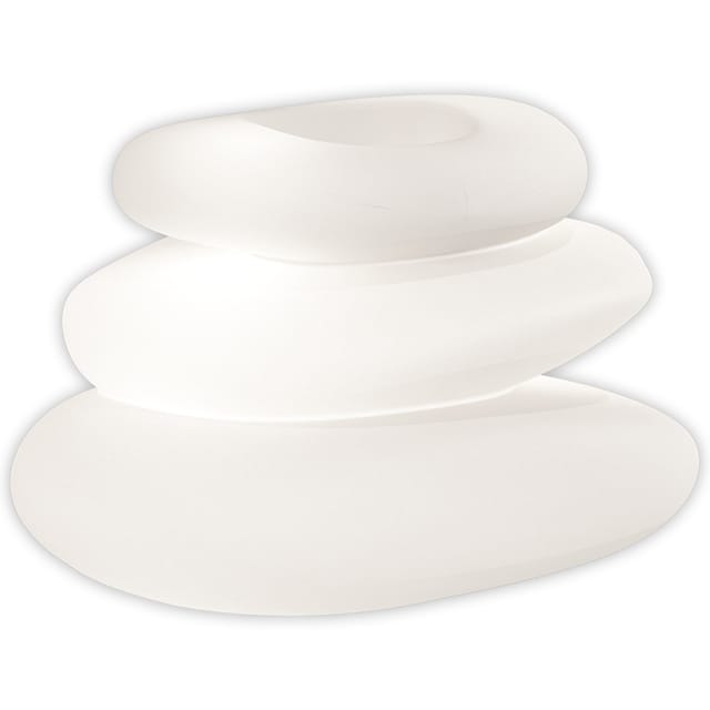 Leuchtende Lampe 'eden Bright' Runde Dekorationslampe Mit Led Für Den Außenbereich Made In Italy -mehrfarbig / Lampe Ohne Loch / Batterien