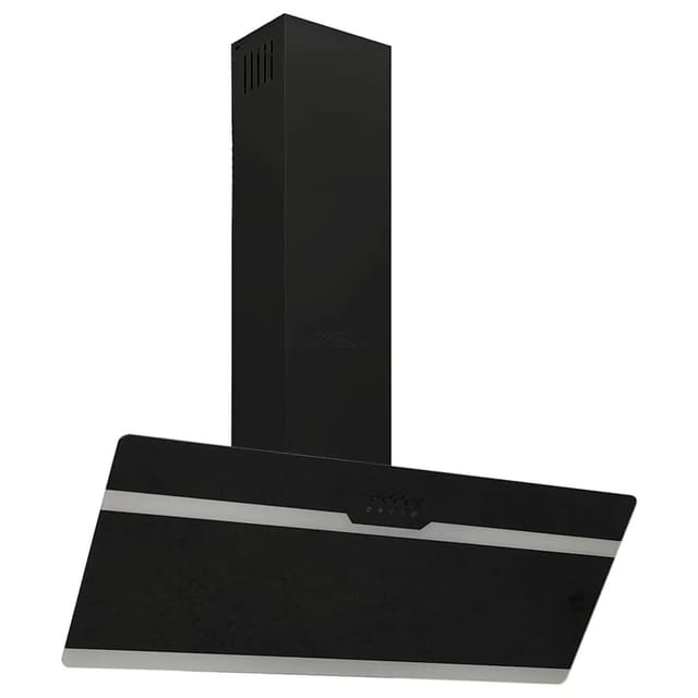 Dunstabzugshaube 90 Cm Stahl Und Hartglas Schwarz - Vidaxl
