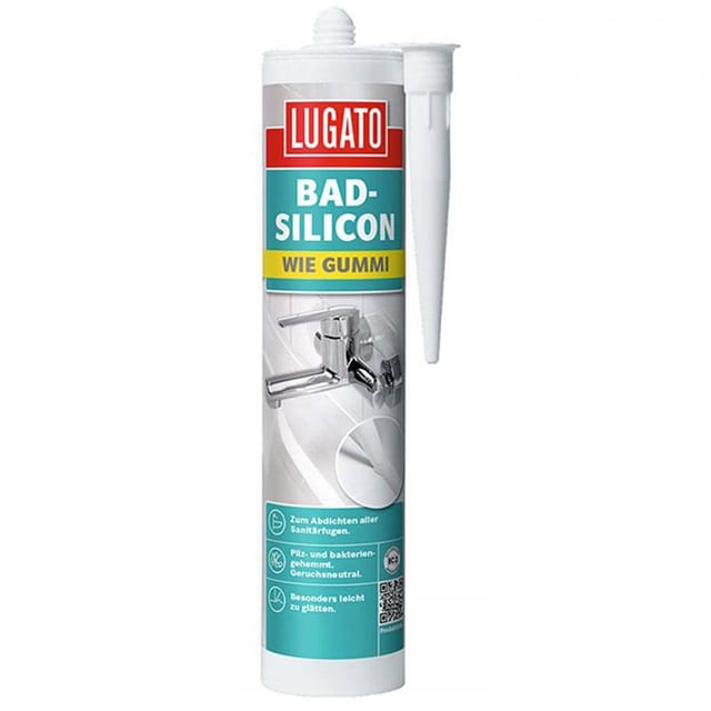 Wie Gummi Bad-silicon 310ml Anthrazit - Lugato