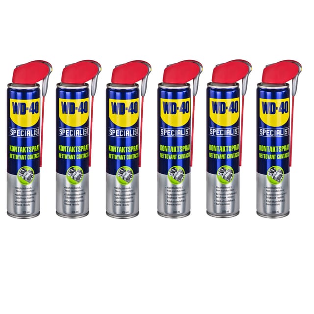 Wd-40 Kontaktspray 6er Set Je 300ml Vielzweckspray Multifunktionsöl Universalöl
