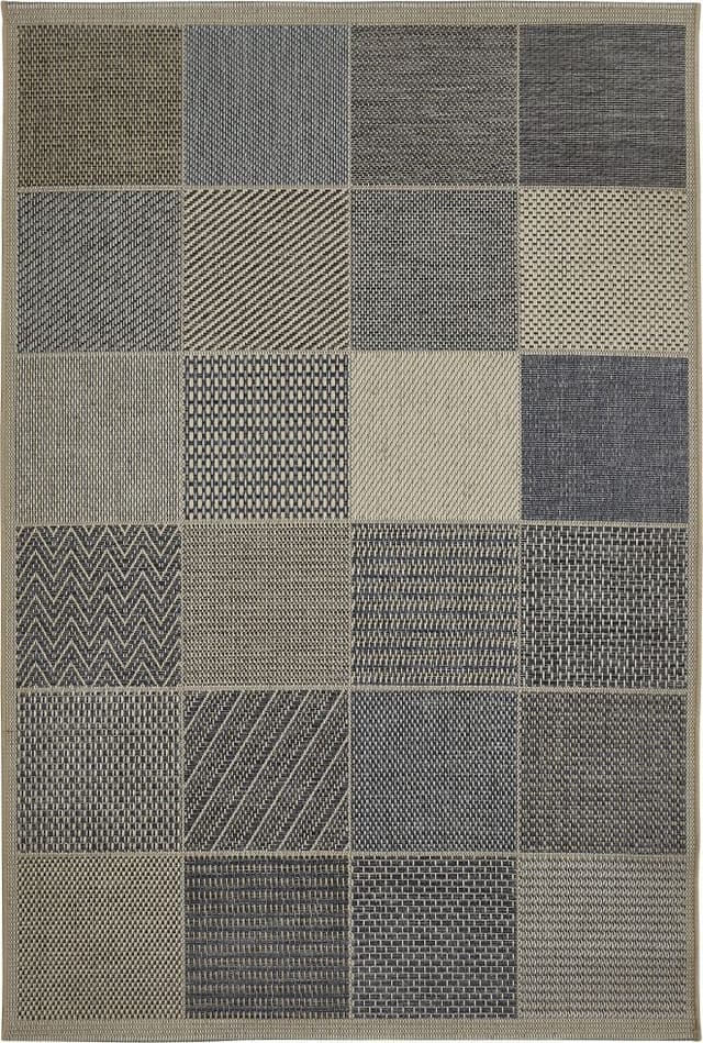 Andiamo - Outdoorteppich Rio Beige-blau, 133 X 190 Cm Outdoor-teppiche