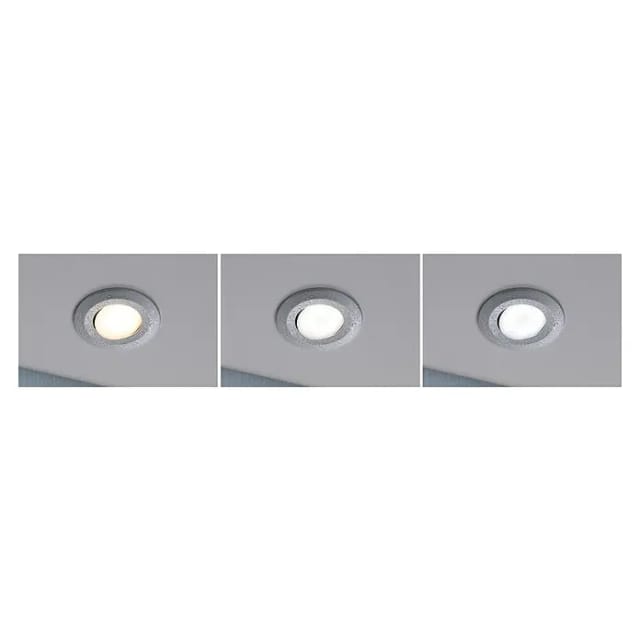 Paulmann Homespa 3er Set Led Einbauleuchte Calla Chrom 9 Cm Schwenkbar Einbauleuchte