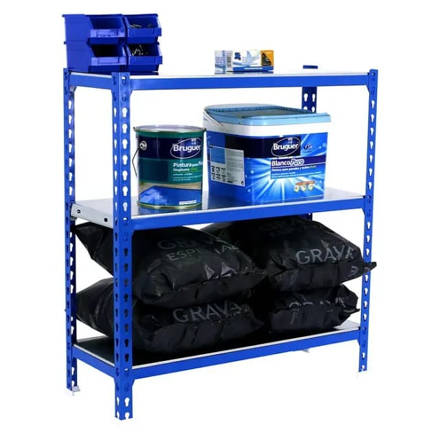 Simonrack Leichte Simonclick Regal Blau Galvanisiert Robust