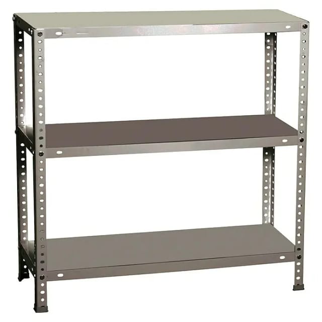 Simonrack Metallregal Grau 3 Ebenen 1000x800x500 Mm