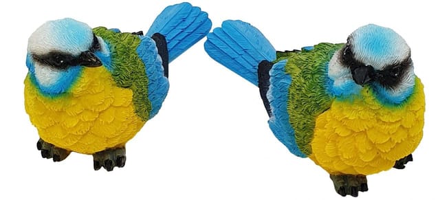 Figurendiscounter Vogel Dekofigur 6x5x10,5cm Figur Polyresin Wetterfest