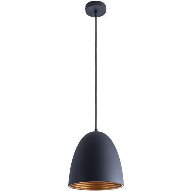 Pendelleuchte Küchenlampe Hängelampe Esszimmer Esstischlampe Innen Gold Weiß Ohne Leuchtmittel, Anthrazit-gold - Paco Home