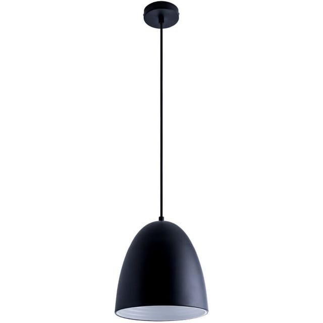 Pendelleuchte Küchenlampe Hängelampe Esszimmer Esstischlampe Innen Gold Weiß Ohne Leuchtmittel, Schwarz-matt-weiß - Paco Home
