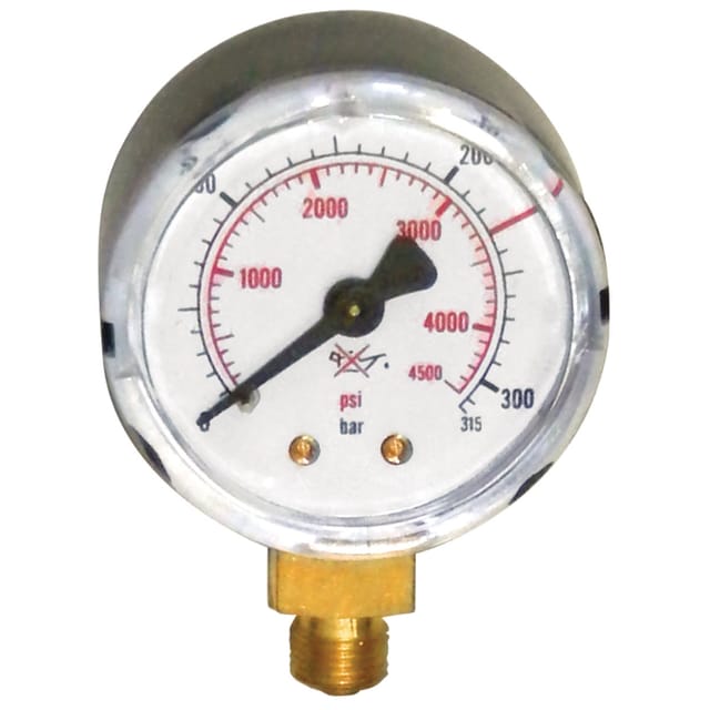 Schweißkraft Inhaltsmanometer Sk Ø 50 Mm 0-315 Bar, 1700451