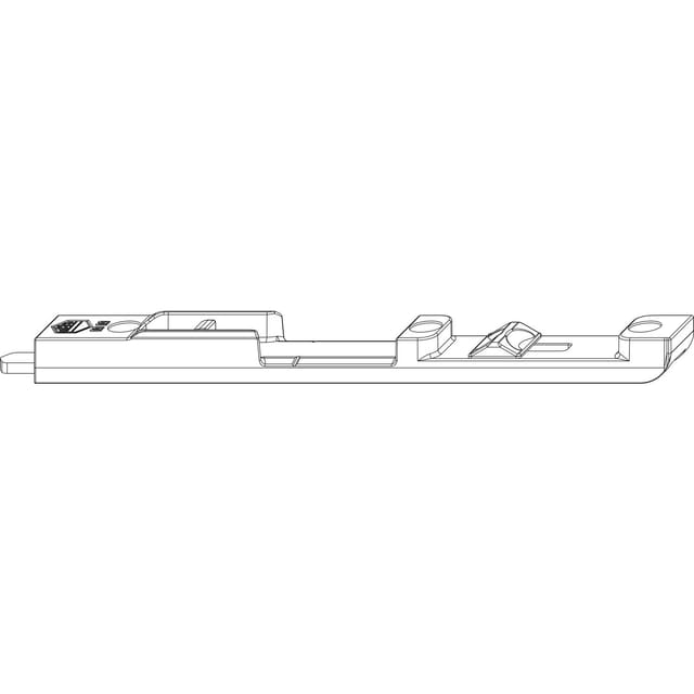 Maco - Mm Kantriegel Oben Mm-ks, Für 4 Mm Falzluft, R8, L=170 Mm, Silber