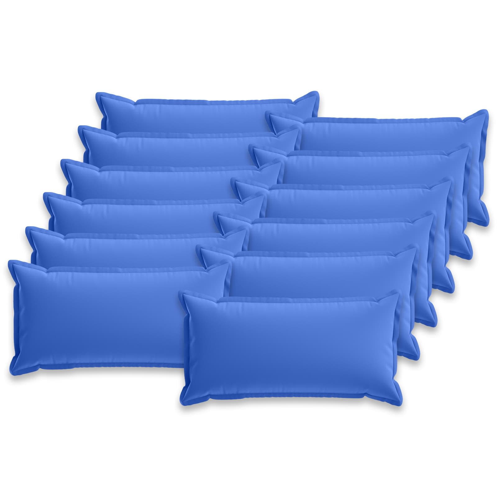 Kissen Mit Kissen Houten 12 Stk. Königsblau Polyester Vidaxl