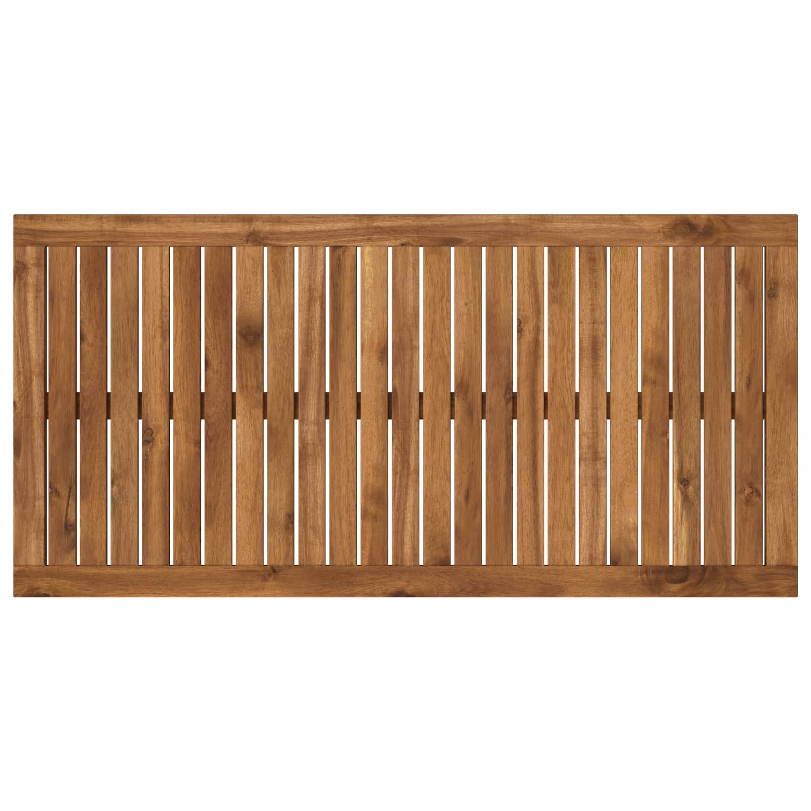Tischplatte 100,5 X 49 X 2 Cm Rechtwinklig Massives Akazienholz Vidaxl