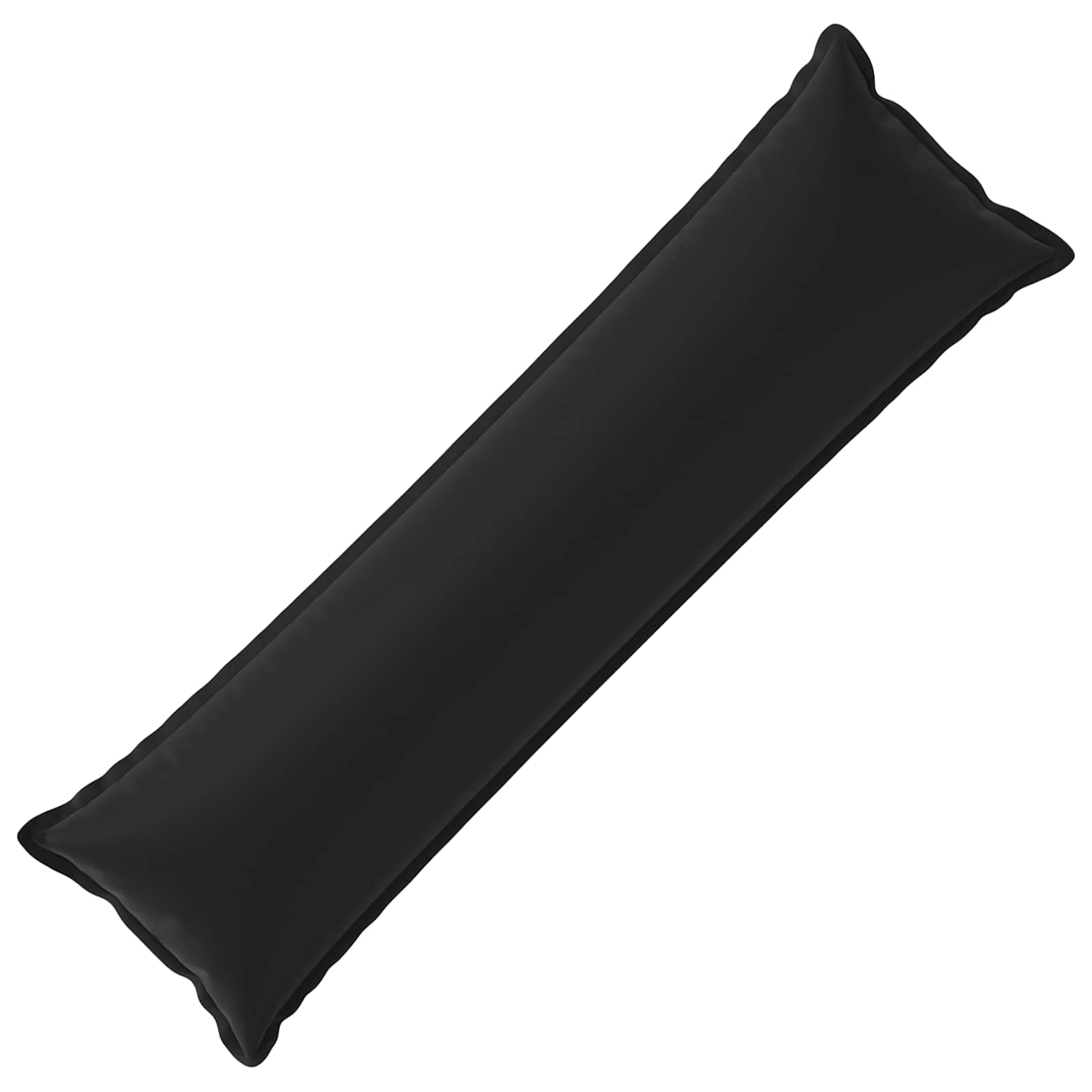 Kissen Mit Kissen Houten Schwarz 40 X 145 Cm Polyester Vidaxl