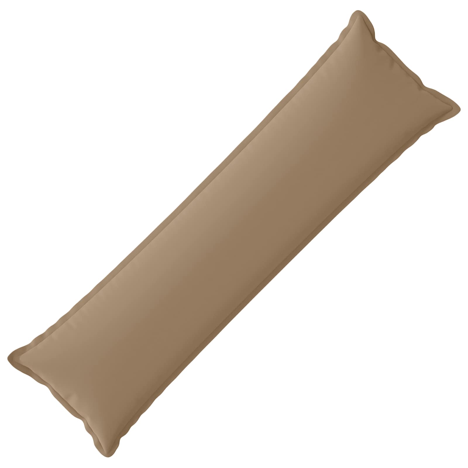 Kissen Mit Kissen Houten Taupe 40 X 145 Cm Polyester Vidaxl