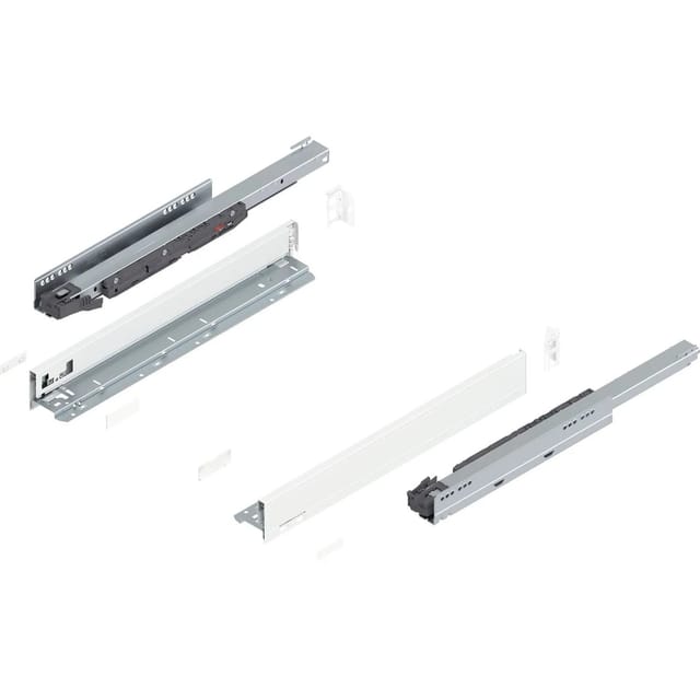Blum - Legrabox Pure Set Höhe N Otion S, 40kg, Nl 500, Seidenweiß