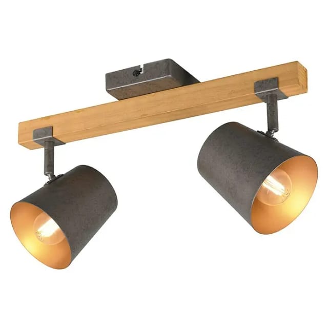 Trio - Leuchten 2er Spot Bell Nickel Antik Spots